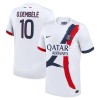 Officiële Voetbalshirt Paris Saint-Germain Dembele 10 Uit 2024-25 - Heren